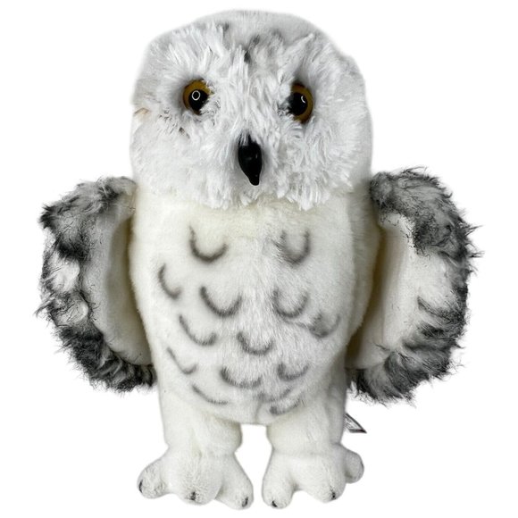 Douglas Cuddle Toy White Snowy Owl Plush Wizard Legend Stuffed Animal Toy - Picture 1 of 9